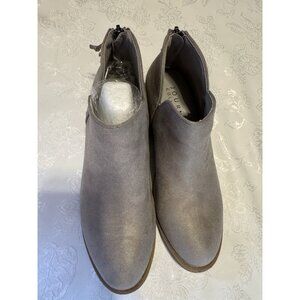 Journey Collection Ankle Boots Bootie WD-LIVVY Size 7.5 Clay Gray Brown NEW